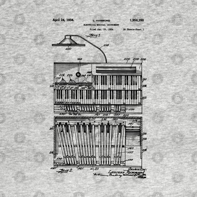 Hammond Patent - Black Ink by erock